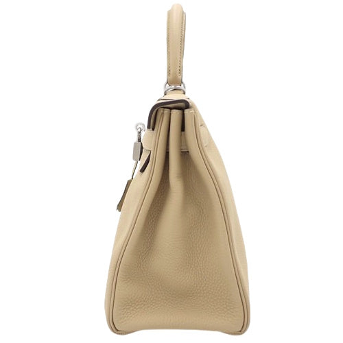 Kelly 28（内缝线）Togo 钯金五金风衣 A 印章