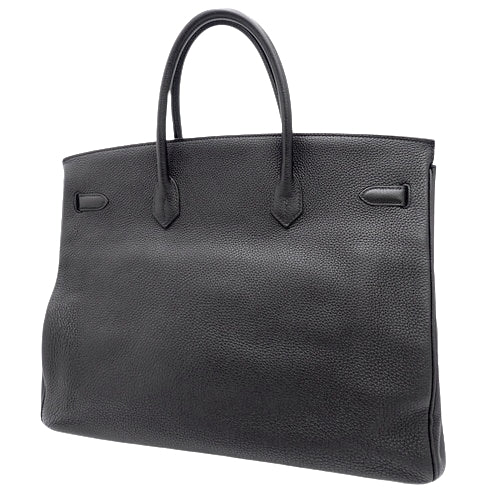 Birkin 40 Togo Tote Bag with Palladium and Silver Hardware, Y Stamp, Business/Travel Bag