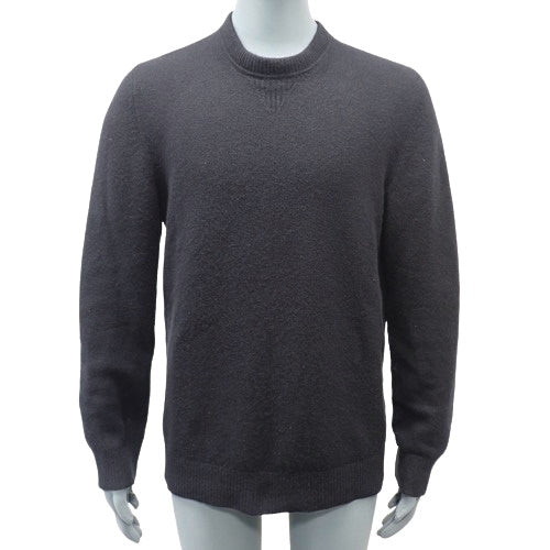 Half and Half 字母圆领针织衫 L