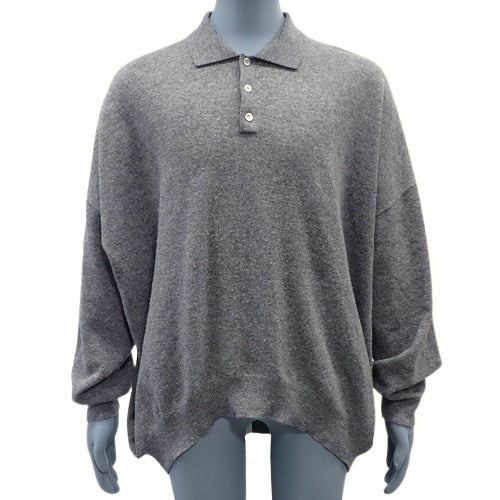 字母针织 Polo 衫，小号，毛衣