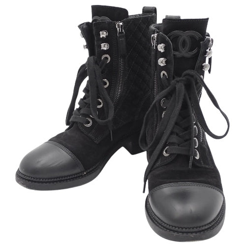 Cocomark 系带靴，36 码，绗缝