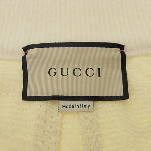 GG 图案拉链针织宽松上衣（L 码）连帽衫