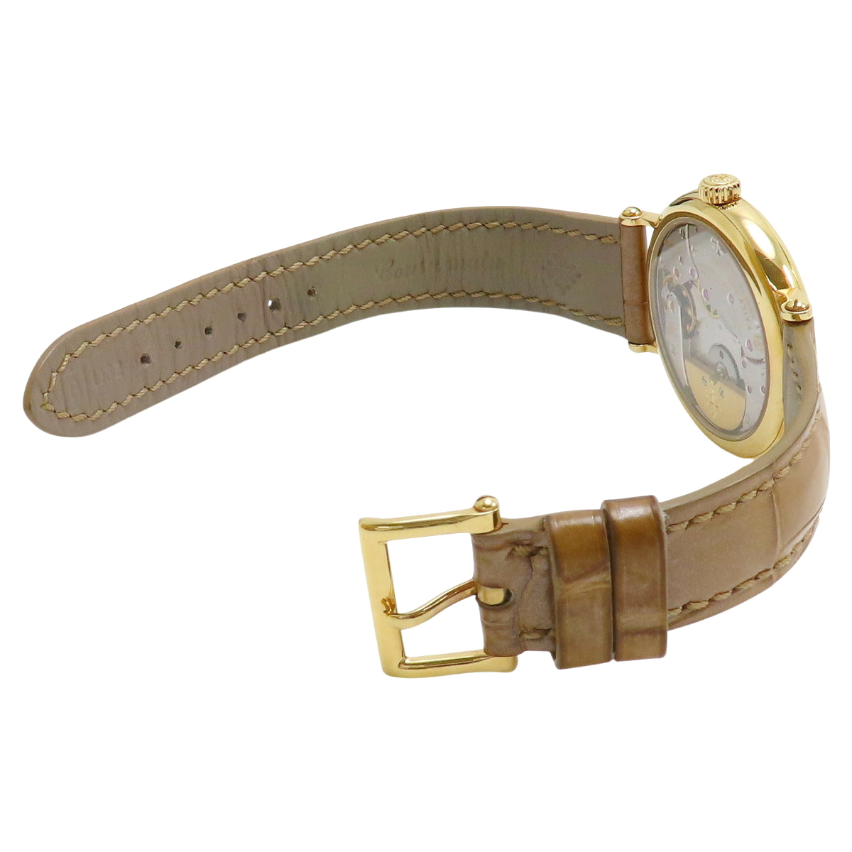 7200R-001 卡拉特拉瓦 鳄鱼皮/玫瑰金 自动上链 白色