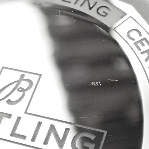 A77310 Chronomat 32 不锈钢石英象牙色钻石表圈