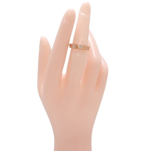 【保証書付】 ラブコレクション LOVE リング スモールモデル パヴェ ダイヤモンド B4085800 K18 ピンクゴールド PG ラブリング ジュエリー 10(50)号