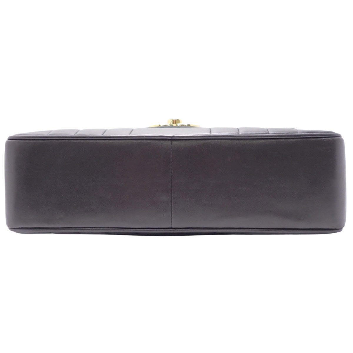 Mademoiselle Coco Mark 黑色羊皮链条单肩包