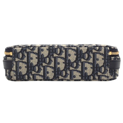 Dior Oblique Jacquard 30 Montaigne Box Bag, Shoulder, Crossbody, Canvas and Leather