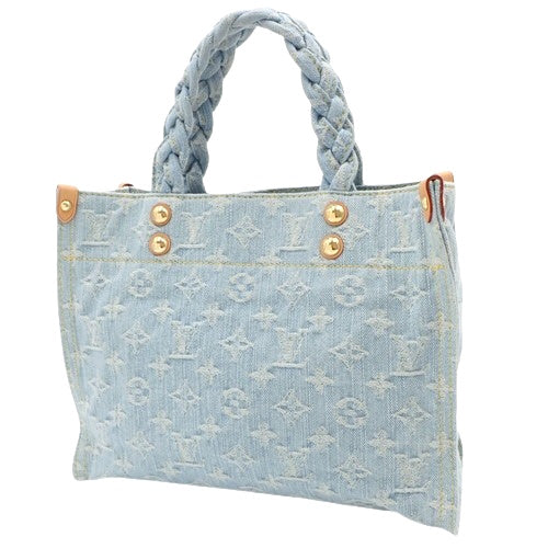 Monogram Denim Let Go PM 双向单肩托特包，Monogram Denim，M24897