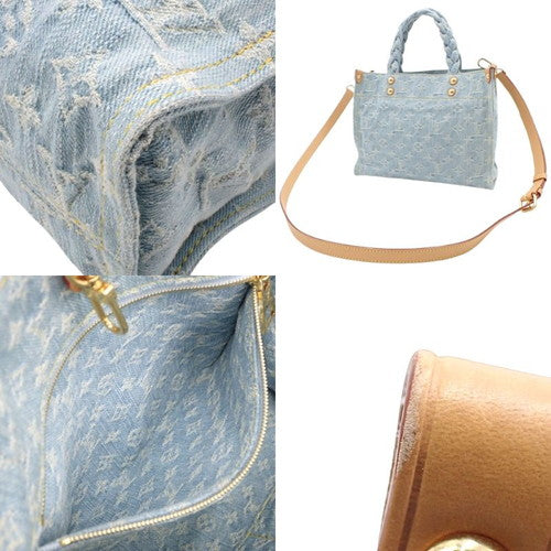 Monogram Denim Let Go PM 双向单肩托特包，Monogram Denim，M24897