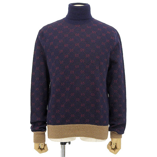 GG Turtleneck Knit M Sweater