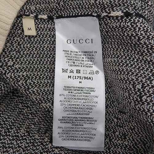 Vネックニット M ホースシュー
