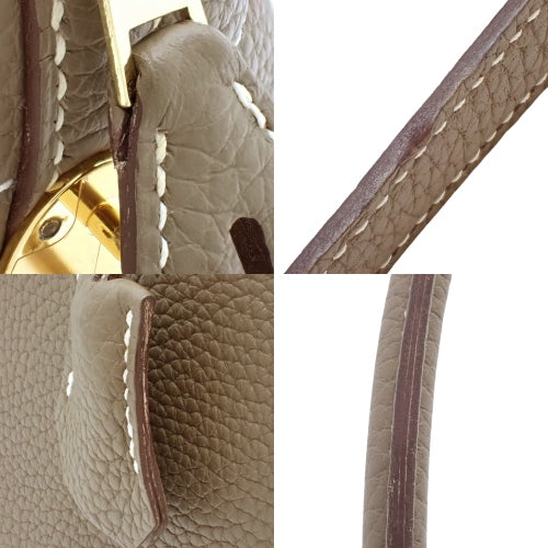 ボリード 31 トリヨンクレマンス エトープ/エトゥープ ゴールド金具 C刻印