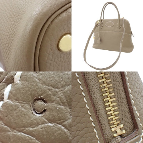 ボリード 31 トリヨンクレマンス エトープ/エトゥープ ゴールド金具 C刻印