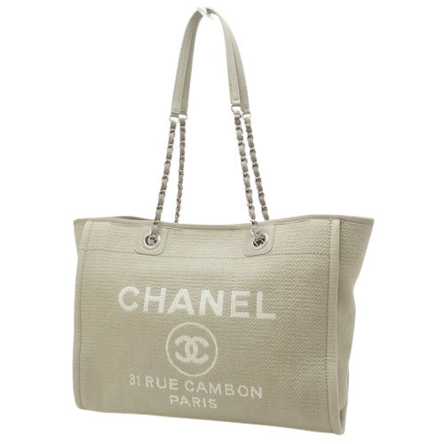Deauville 中号手提包 双向单肩 帆布 皮革 A67001