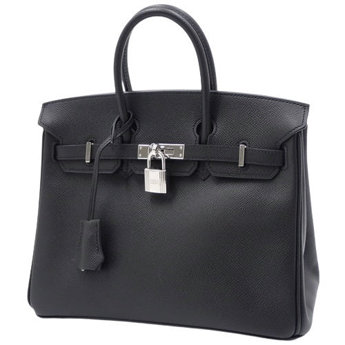 Birkin 25 in Epsom leather with palladium hardware and K stamp