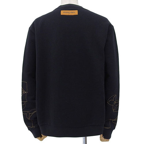 Music Line Embroidered Sweatshirt 2023 XL