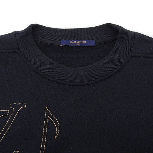 音乐线刺绣运动衫 2023 XL