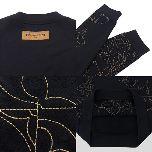 音乐线刺绣运动衫 2023 XL