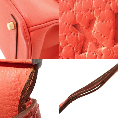 バーキン 30 ヴォーエプソン ローズジャイプール ゴールド金具 X刻印