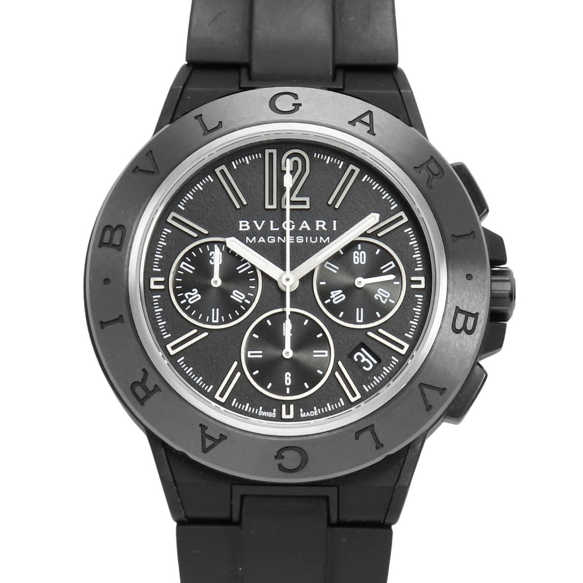 DG42SMCCH Diagono Magnesium Magnesium/Rubber Automatic Black