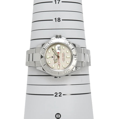 [Warranty Included] Yacht-Master 16622 Rolesium Stainless Steel/PT Y-Serial (2002) Automatic Silver