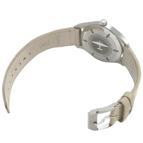 IW327017 飞行员腕表 Mark 18 不锈钢/帆布自动上链象牙色