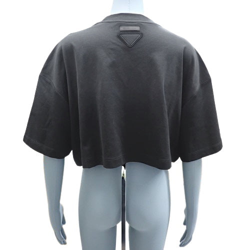 クロップド Tシャツ 2022年 半袖 アパレル ファッション ショート丈 S コットン NERO ネロ 3560A