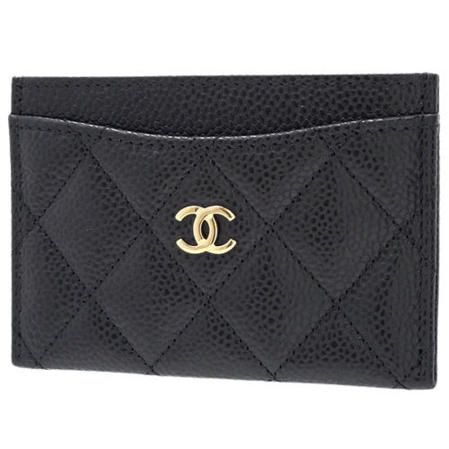 Matelasse Classic Card Case in Caviar Leather AP0213