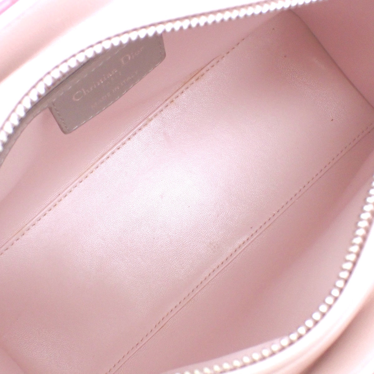 カナージュ Lady Dior レディディオール バッグ ミディアム バイカラー ラムスキン