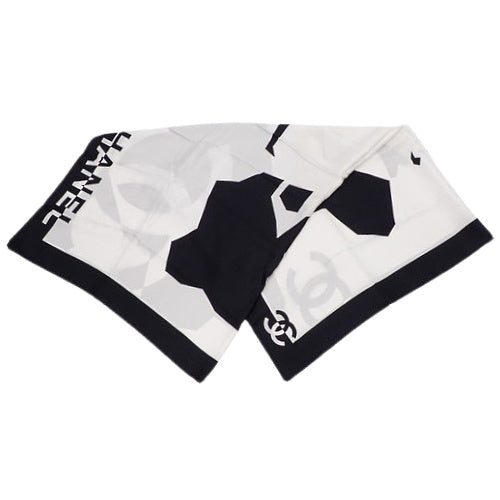 マドモアゼル ココマーク スカーフ ストール シルク