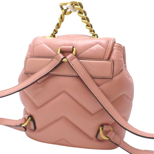 GG Marmont 绗缝迷你皮革背包 777253