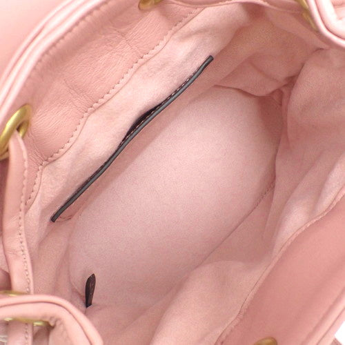 GG Marmont 绗缝迷你皮革背包 777253