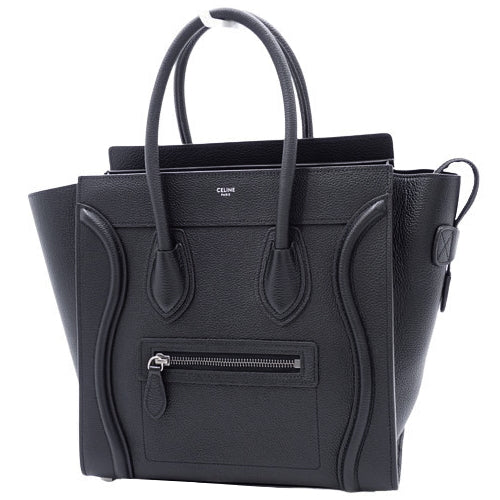 Luggage Micro Shopper in drummed calfskin 189793DRU.38NO.