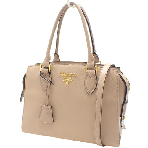 两用手提包、单肩包、托特包，采用 Saffiano 皮革制成，SAFFIANO+SOFT C CIPRIA 1BA164