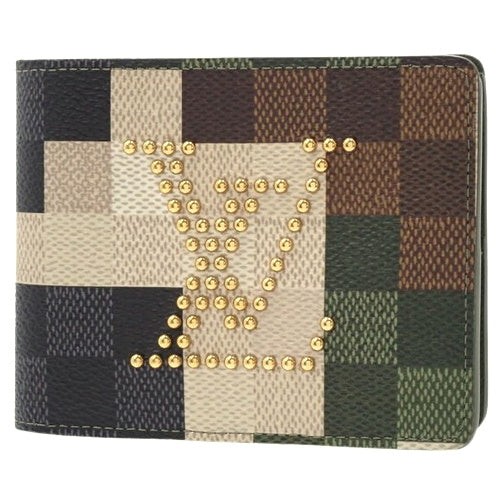 Damier Portefeuille Slenderstud Bi-fold Billfold Damier Canvas M83166