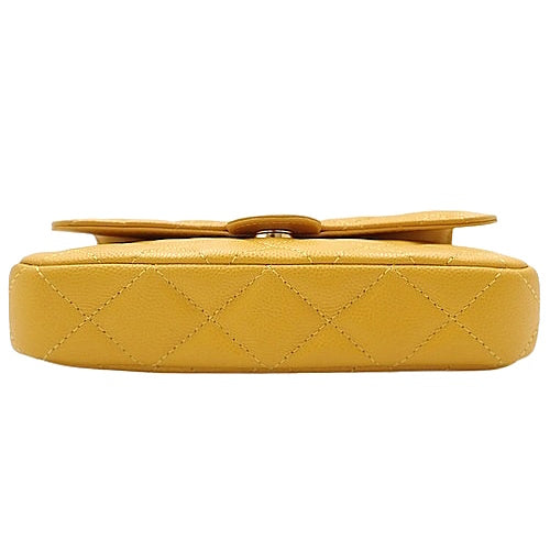 Matelasse Coco Mark Chain Wallet in Caviar Skin AP2096