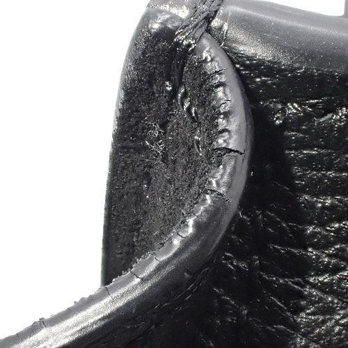 トラペーズ カーフ スウェード/スエード ブラック 2way ショルダーバッグ 肩掛け