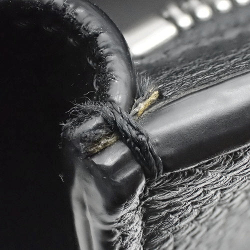 トラペーズ カーフ スウェード/スエード ブラック 2way ショルダーバッグ 肩掛け