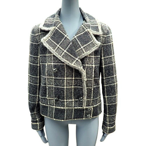 Coco Button Double-Breasted Jacket Size 38 P73