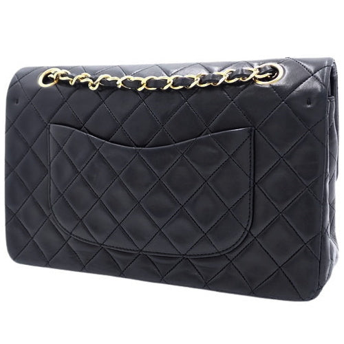 Matelasse Coco Mark 小羊皮双翻盖链条单肩包