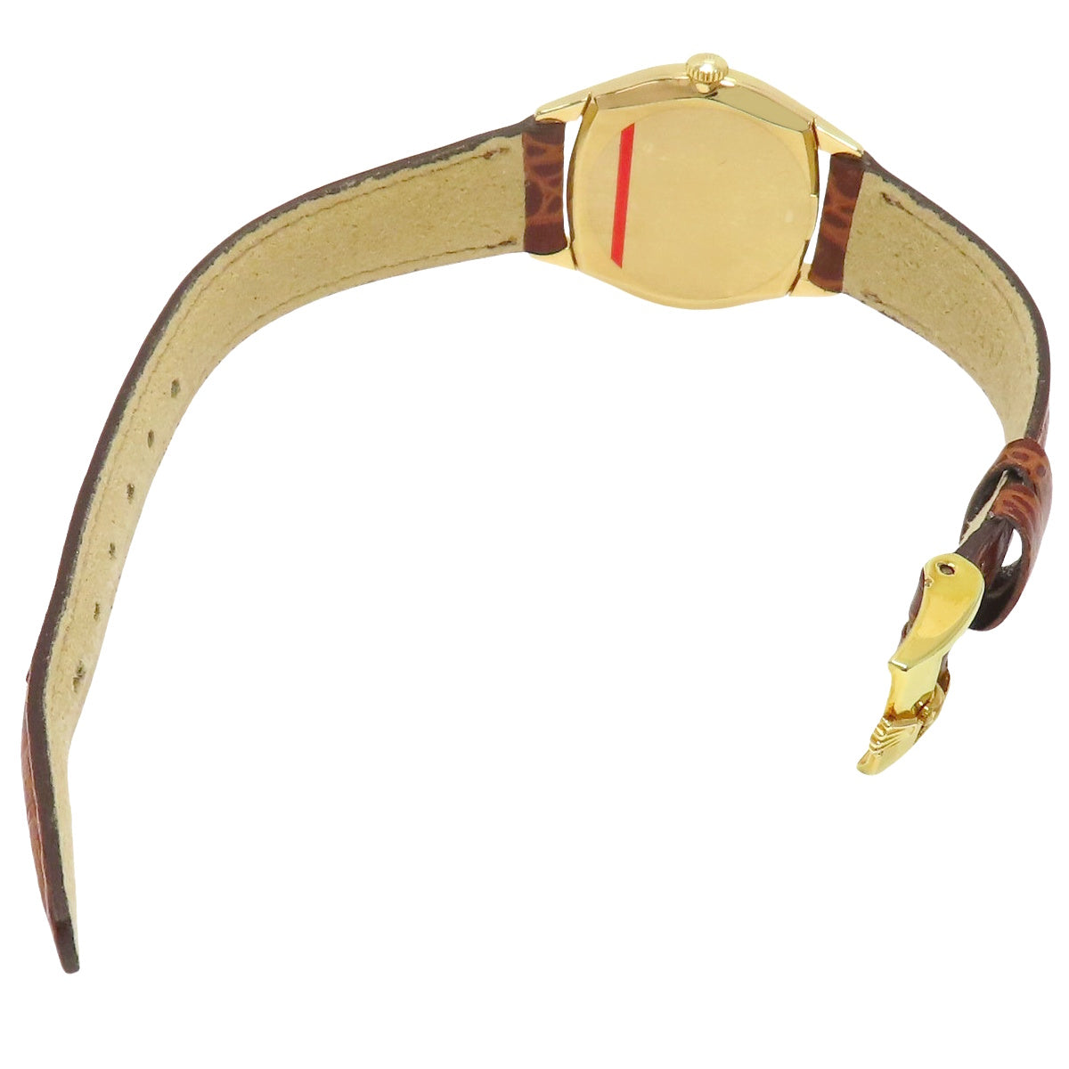 Cellini 3804 YG/皮革手动上链女士腕表