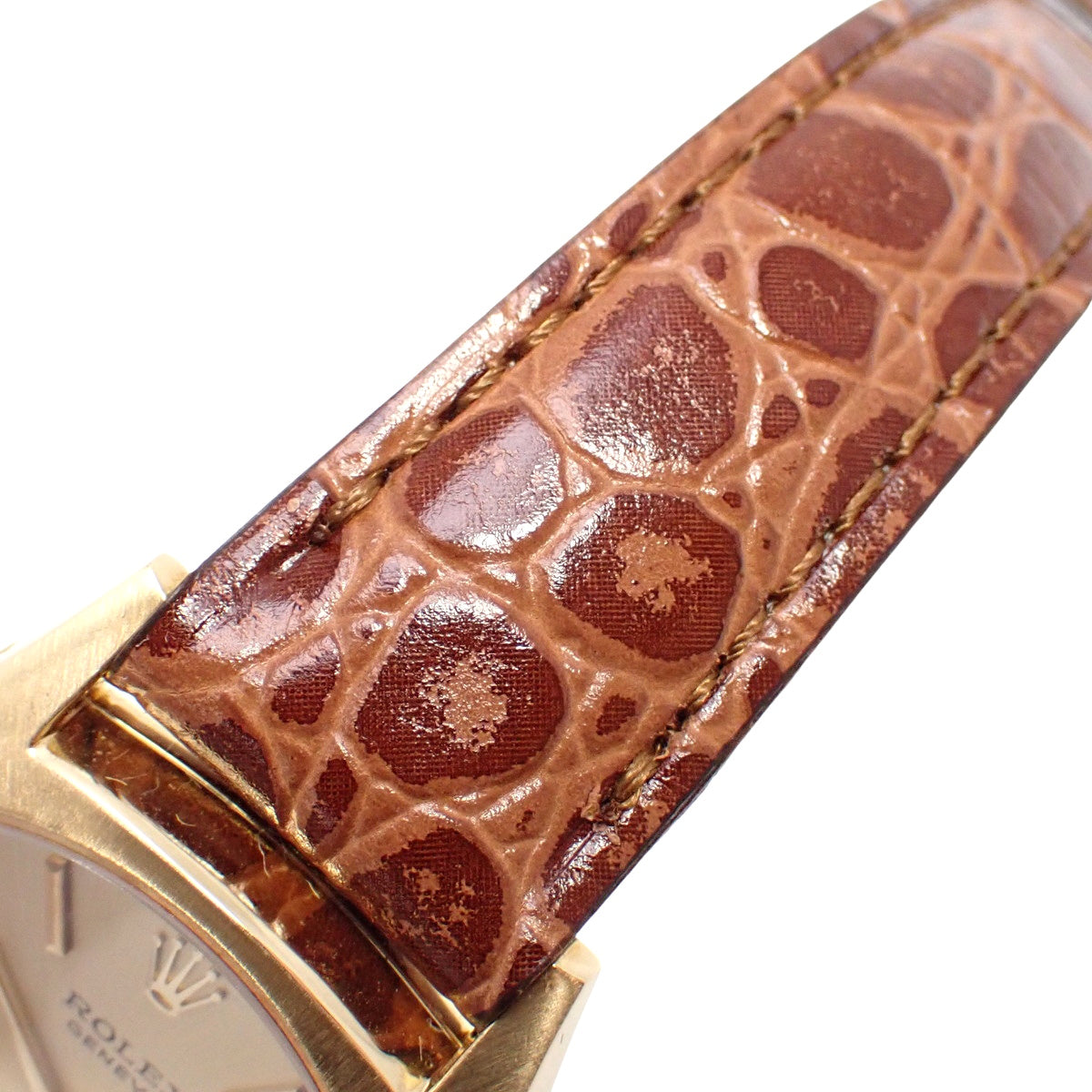 Cellini 3804 YG/皮革手动上链女士腕表