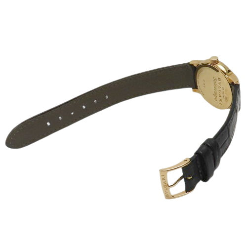 ST29G Solotempo Yellow Gold/Leather Quartz White