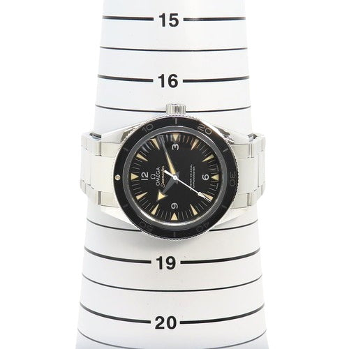 [Warranty included] 233.30.41.21.01.001 Seamaster 300 Master Co-Axial Stainless Steel Automatic with Black See-Through Back