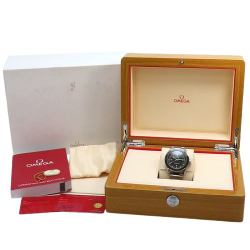 [Warranty included] 233.30.41.21.01.001 Seamaster 300 Master Co-Axial Stainless Steel Automatic with Black See-Through Back