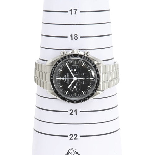 [2023 Warranty] Speedmaster Moonwatch Professional 310.30.42.50.01.001 Stainless Steel Manual Winding Watch, Purchased in January 2023, Black