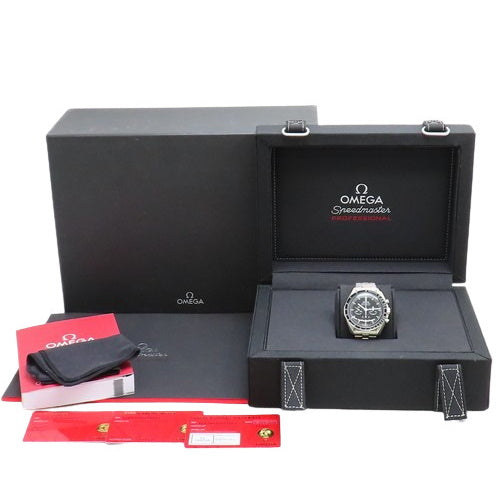 [2023 Warranty] Speedmaster Moonwatch Professional 310.30.42.50.01.001 Stainless Steel Manual Winding Watch, Purchased in January 2023, Black