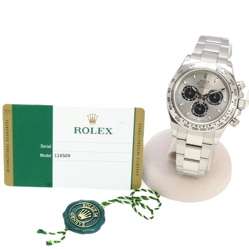 116509 Daytona WG 白金 随机编号 自动上链 钢黑色