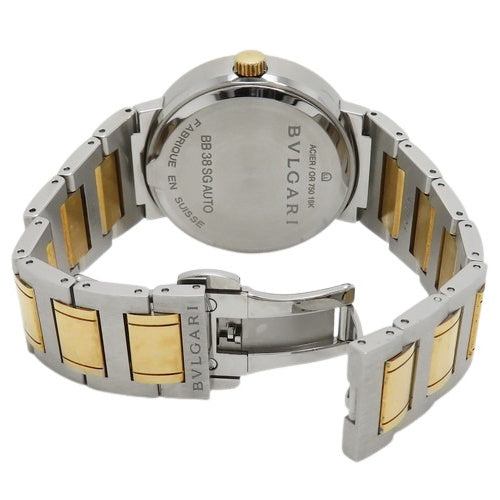 Bvlgari Bvlgari BB38SG Stainless Steel SS/YG Automatic Silver