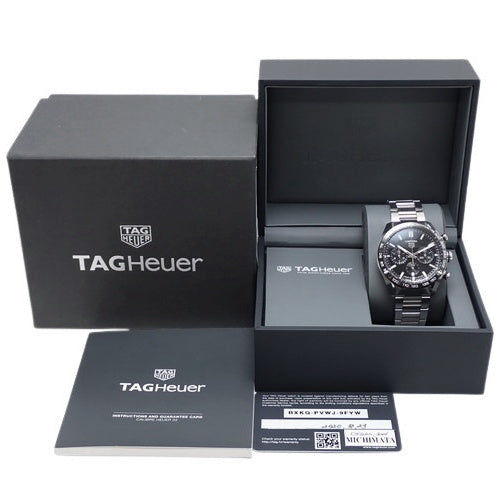 CBN2A1B.BA0643 卡莱拉计时码表 不锈钢 自动上链 黑色